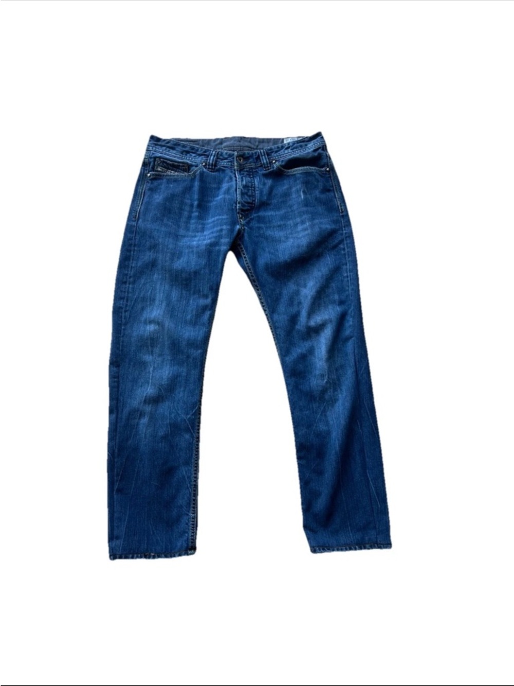 Diesel Industries Men's Viker 008BM Stretch Denim Jeans 34 Waist 28 Inseam